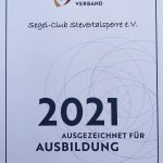 Mehr über den Artikel erfahren SCST ausgezeichnet für die Ausbildung 2021